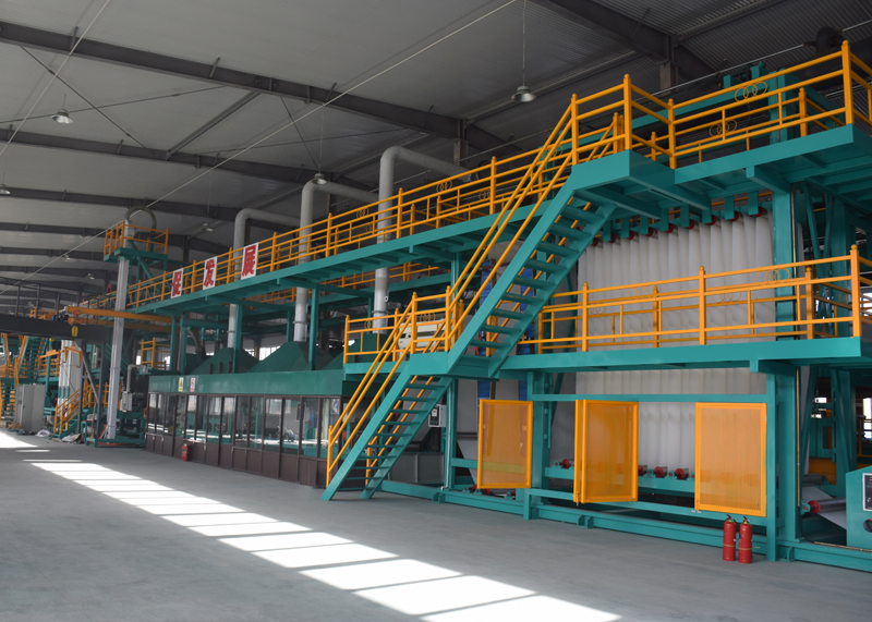 立彩SBS卷材生產(chǎn)線(xiàn)2